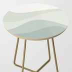 Abstract Color Waves XXXV Side Table Gallery Image 2