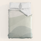 Abstract Color Waves XXXV Duvet Cover Gallery Image 6