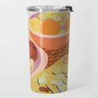 Colorful Dinner Travel Mug Gallery Image 2