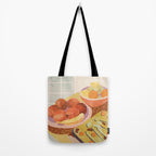 Colorful Dinner Tote Bag Gallery Image 2