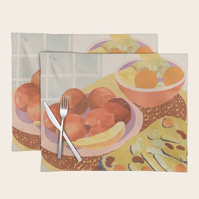 Colorful Dinner Placemat Gallery Image 1