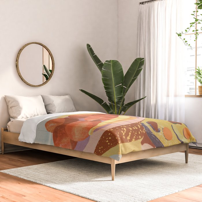 Colorful Dinner Comforter Gallery Image 2