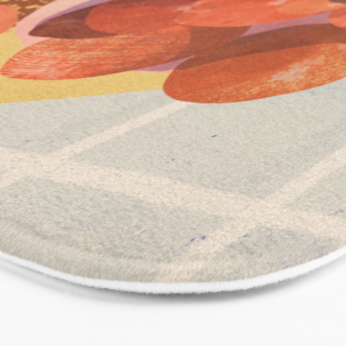 Colorful Dinner Bath Mat Gallery Image 3