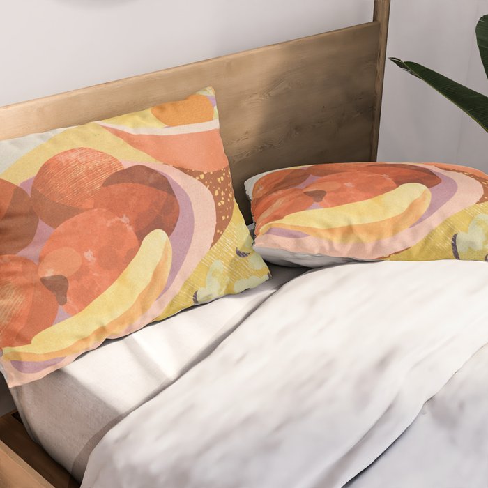 Colorful Dinner Pillow Sham Gallery Image 2