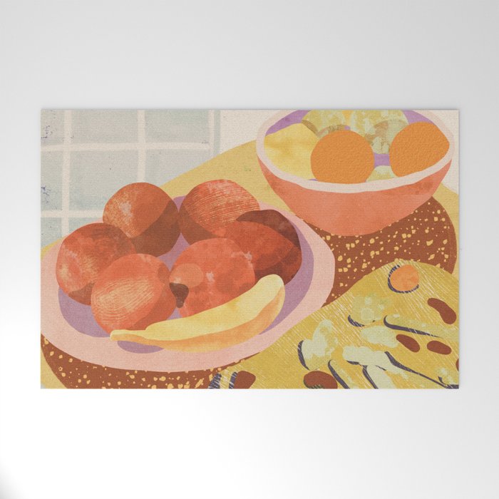 Colorful Dinner Welcome Mat Gallery Image 1