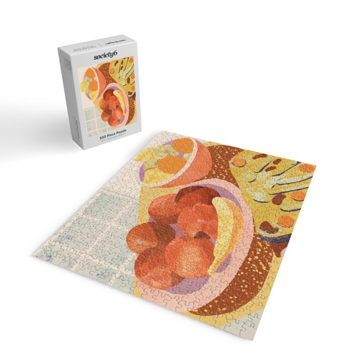 Colorful Dinner Jigsaw Puzzle Gallery Image 2
