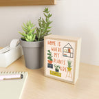 Home is Where My Plants Are Mini Art Print Gallery Image 2