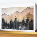 Pacific Northwest Wonderland Painting Wall Mural Gallery Image 2