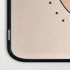 Good Fortune Gal - Neutral & Black Laptop Sleeve Gallery Image 3