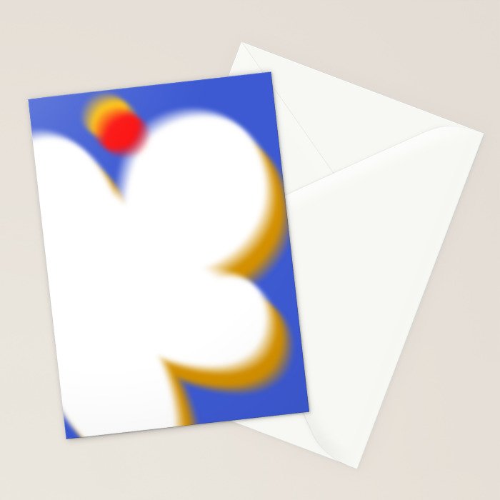 June002 - modern abstract shapes Stationery Card Gallery Image 2