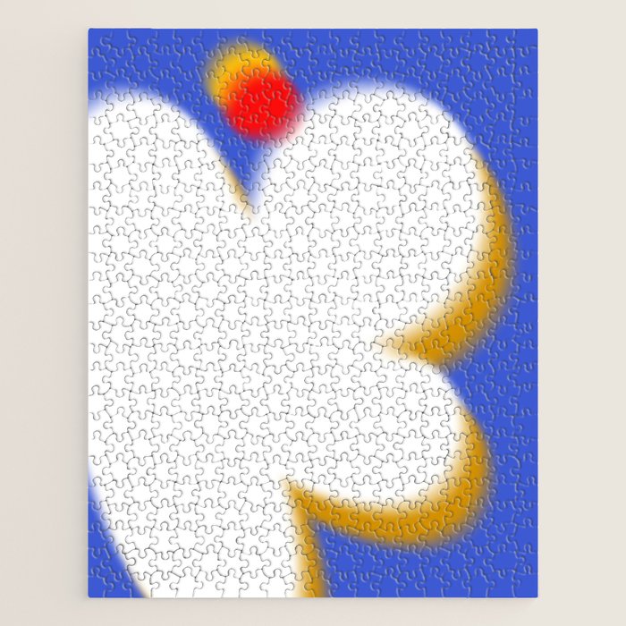 June002 - modern abstract shapes Jigsaw Puzzle Gallery Image 1