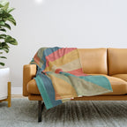 Cat Landscape 165C Throw Blanket Gallery Image 1