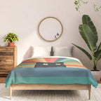 Cat Landscape 165C Comforter Gallery Image 3