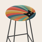 Cat Landscape 165C Stool Gallery Image 2