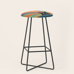 Cat Landscape 165C Stool Gallery Image 1