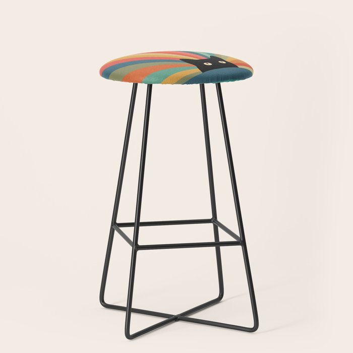 Cat Landscape 165C Stool Gallery Image 1