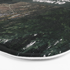 Olympic National Park Hoh Rain Forest Sign Bath Mat Gallery Image 3