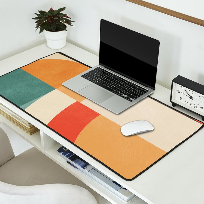 geometric abstract 20 Desk Mat Gallery Image 2