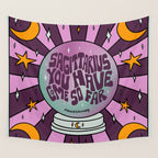 Sagittarius Crystal Ball Wall Tapestry Gallery Image 4