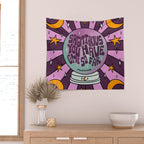 Sagittarius Crystal Ball Wall Tapestry Gallery Image 2