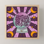 Sagittarius Crystal Ball Mini Art Print Gallery Image 1