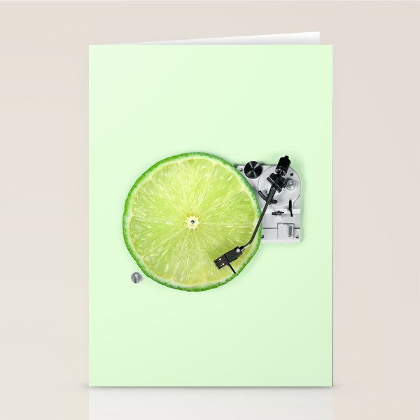 LIME DJ Stationery Card Gallery Image 1