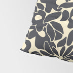 Abstract vintage flower art pattern Pillow Sham Gallery Image 4