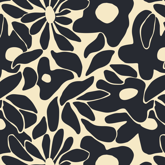 Abstract vintage flower art pattern Coffee Mug Gallery Image 2
