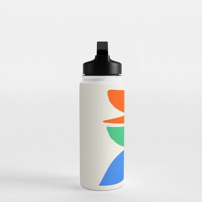 Stacked Stones: Mid Century Abstraction Water Bottle Gallery Image 3