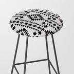 GEO PANEL WHITE Stool Gallery Image 2