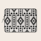 GEO PANEL WHITE Laptop Sleeve Gallery Image 1