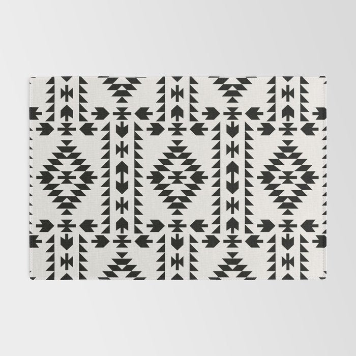 GEO PANEL WHITE Rug Gallery Image 2