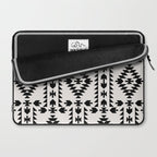 GEO PANEL WHITE Laptop Sleeve Gallery Image 2