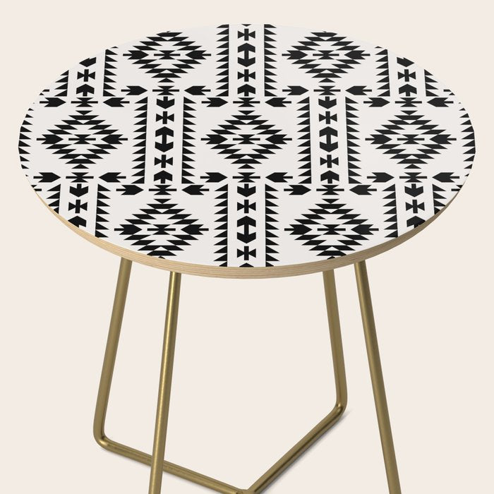 GEO PANEL WHITE Side Table Gallery Image 2