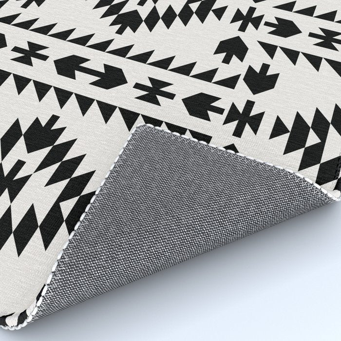 GEO PANEL WHITE Rug Gallery Image 4