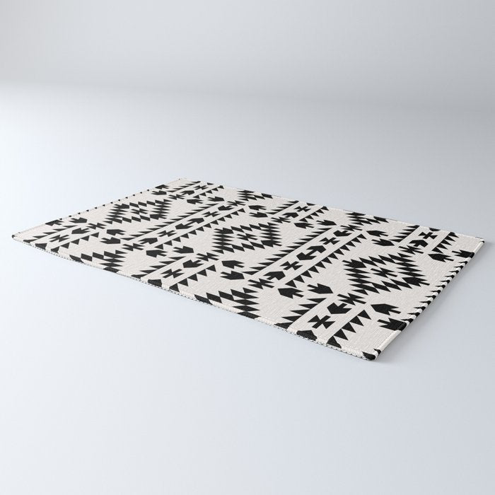 GEO PANEL WHITE Rug Gallery Image 3