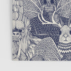 cryptid crowd blue off white Poster Gallery Image 3