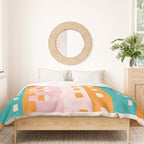 confetti paper Duvet Cover Gallery Image 3