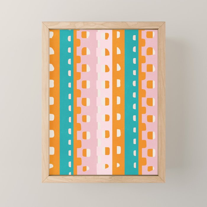 confetti paper Mini Art Print Gallery Image 1