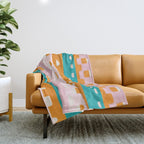 confetti paper Throw Blanket Gallery Image 1