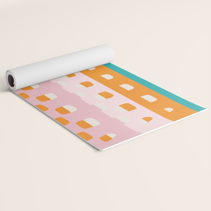 confetti paper Yoga Mat Gallery Image 2