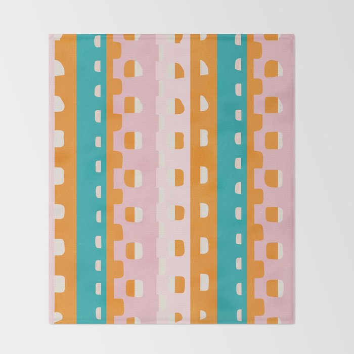 confetti paper Throw Blanket Gallery Image 2