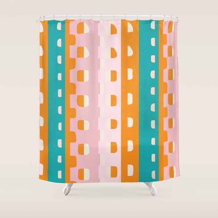 confetti paper Shower Curtain Gallery Image 1
