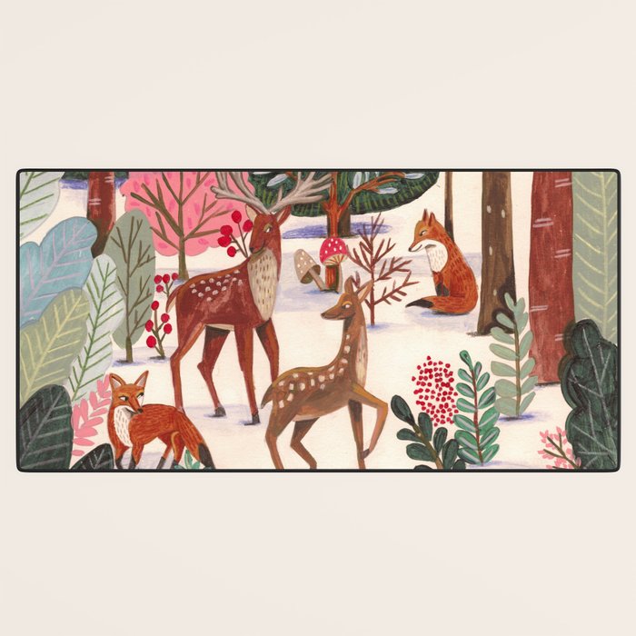 Heart of the forest Desk Mat Gallery Image 3