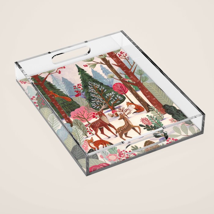 Heart of the forest Acrylic Tray Gallery Image 1