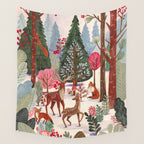 Heart of the forest Wall Tapestry Gallery Image 4
