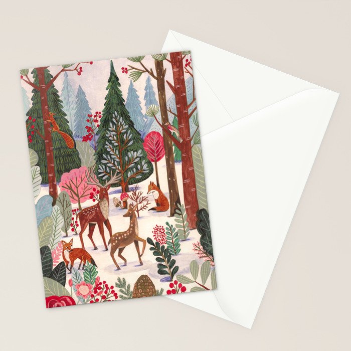 Heart of the forest Stationery Card Gallery Image 2