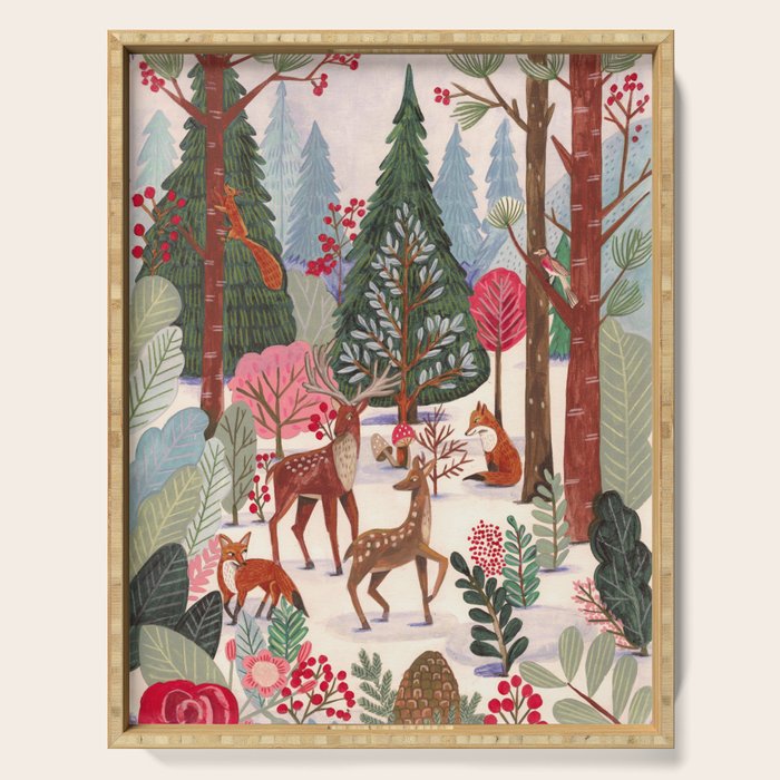Heart of the forest Serving Tray Gallery Image 1