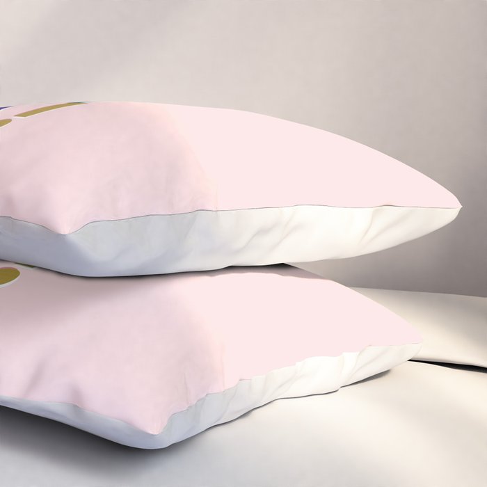 OOH LA LA! colorful french typography Pillow Sham Gallery Image 3