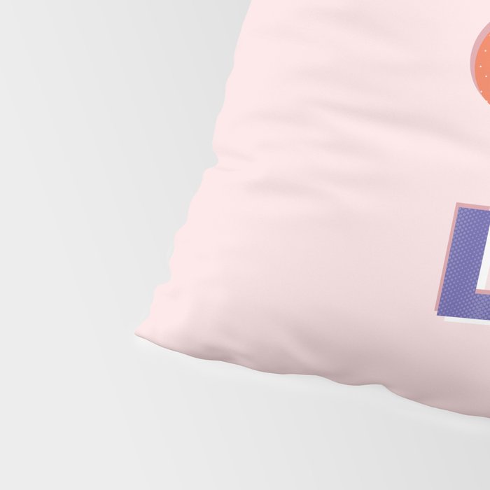 OOH LA LA! colorful french typography Pillow Sham Gallery Image 4